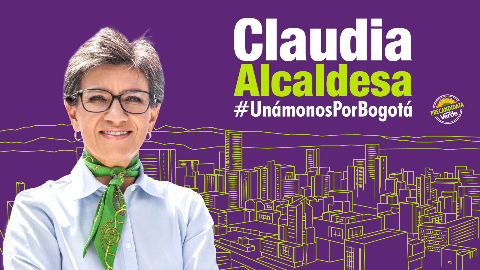 Resultado de imagen para claudia lopez candidata a la alcaldÃa de bogotá